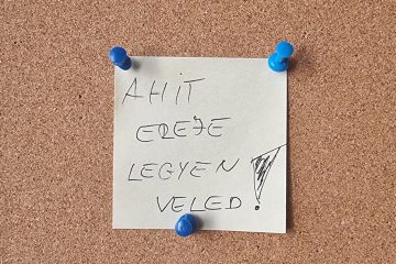 A hit ereje legyen veled!
